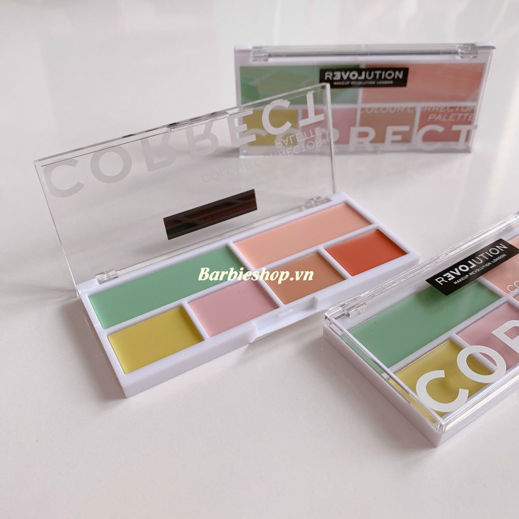 Bảng Che Khuyết Điểm Triệt Sắc 6 Ô Revolution Colour Corrector Palette