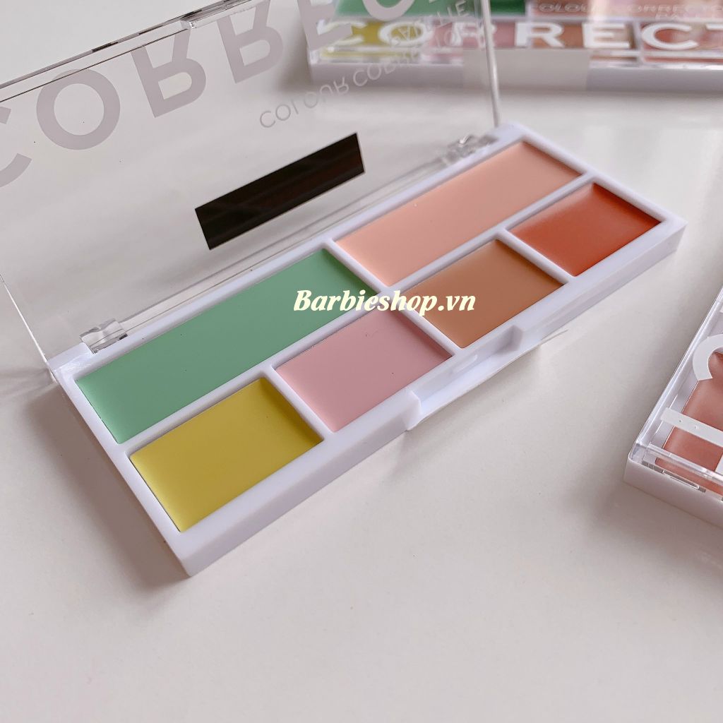 Bảng Che Khuyết Điểm Triệt Sắc 6 Ô Revolution Colour Corrector Palette