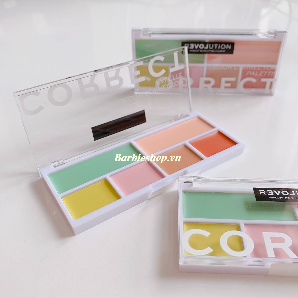 Bảng Che Khuyết Điểm Triệt Sắc 6 Ô Revolution Colour Corrector Palette