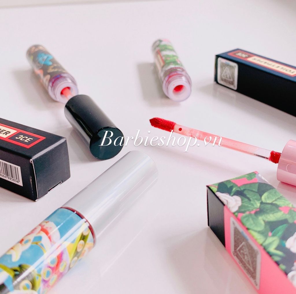 [3CE X TOILETPAPER] Son Kem Lì Velvet Lip Tint - 3ce X Toiletpaper