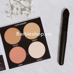 Bảng Phấn 4 Ô Tạo Khối + Má Hồng City Color Contour & Define 3.88g