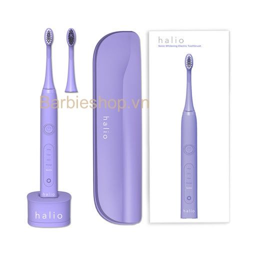 Bàn Chải Điện Halio Sonic Whitening Electric Toothbrush - Hồng, Tím, Xanh