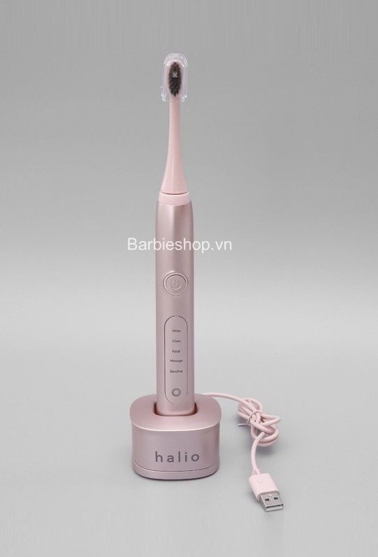 Bàn Chải Điện Halio Sonic Whitening Electric Toothbrush - Hồng, Tím, Xanh