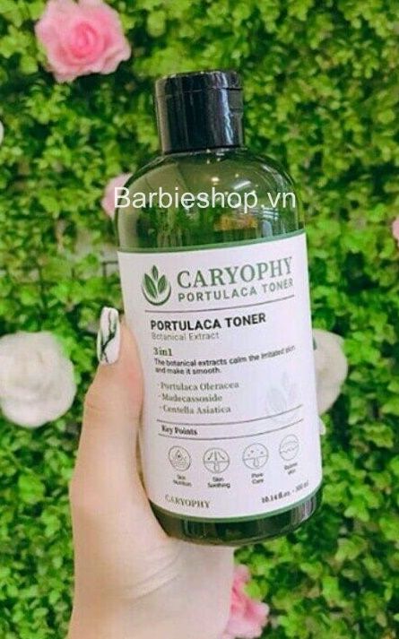 Nước Hoa Hồng Phục Hồi Da Caryophy Portulaca Toner 300ML