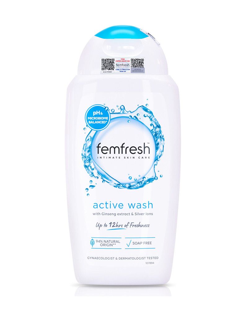 Dung Dịch Vệ Sinh Femfresh Wash - 250ml Daily, Active, Soothing, Sensitive