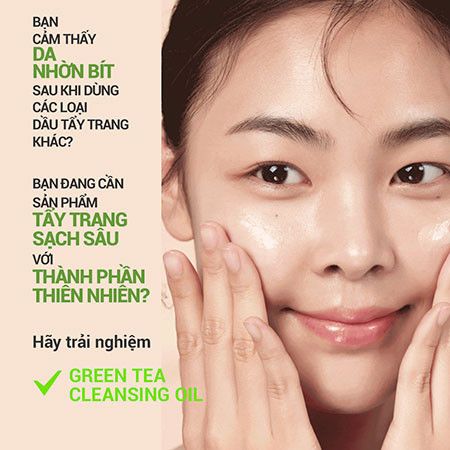 [Mẫu Mới] Dầu Tẩy Trang Innisfree Green Tea Hydrating Amino Acid Cleansing Oil 150ml