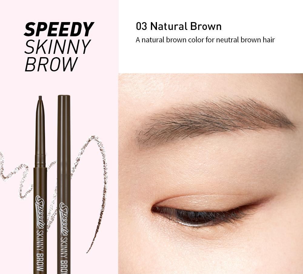 Chì Kẻ Chân Mày Peripera Speedy Skinny Brow