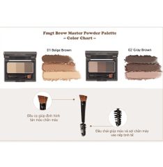 Bột Kẻ Chân Mày 3 Màu The Face Shop Brow Master Powder Palette (4,5g)