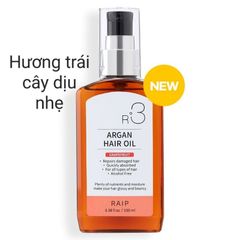 Dầu Dưỡng Tóc Argan Raip R3 Argan Hair Oil - 100ml