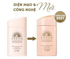 Kem Chống Nắng Anessa Perfectuv Suncreen Mild Milk - Dành Cho Da Nhạy Cảm Và Trẻ Em 60ml