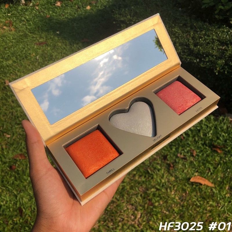 Bảng Má Hồng + Highlight Sivanna Colors You Meet Love HF3025