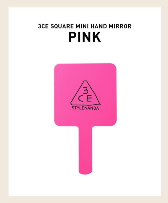 (Full Màu + Size) Gương 3CE Square Hand Mirror