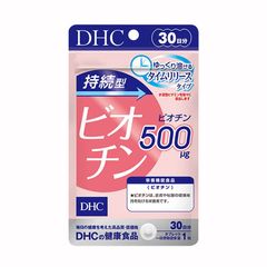 Viên Uống DHC Biotin Ngăn Rụng Tóc Sustained Release Biotin 30 viên/30Ngày