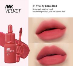 [Mẫu Mới Nhất 2019] Son Kem Lì Peripera Ink The Velvet (Màu 01, 02, 03, 05, 07, 08, 15, 16, 17, 18, 20, 21)