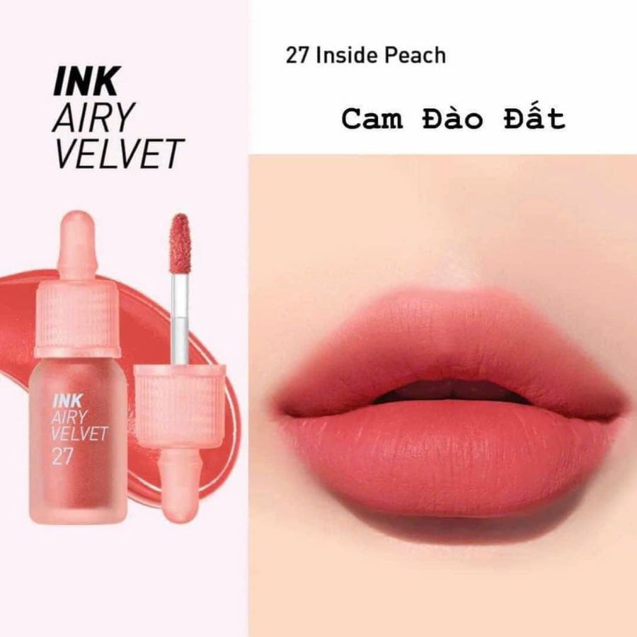 [Mẫu Mới] Son Kem Peripera Ink Airy Velvet 07-14-21-22-23-24-25-26-27-28-29-30