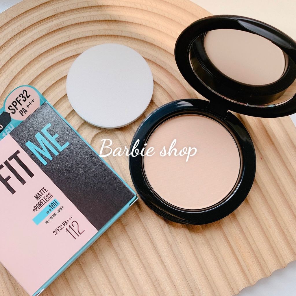 [Mẫu Mới] Phấn Nén Maybelline Fit Me Kiềm Dầu - Tone 109, 112, 118, 120