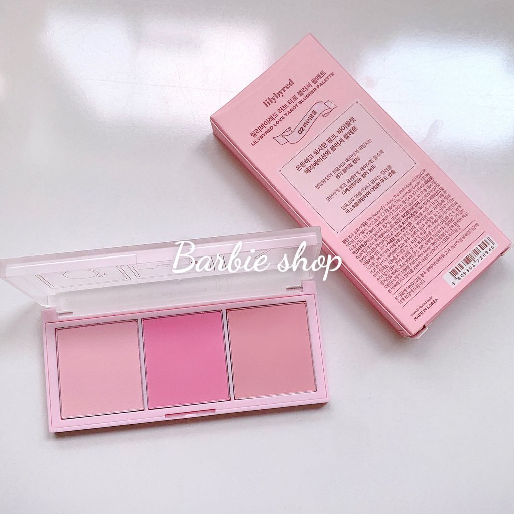 PHẤN MÁ HỒNG LILYBYRED LOVE TAROT BLUSHER PALETTE