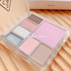 [NEW]  Bảng Màu Mắt - Bắt Sáng - Má Hồng- Tạo Khối Đa Năng 3CE All Rouder Face Palette[ Minimal Scence- Pale Veil]