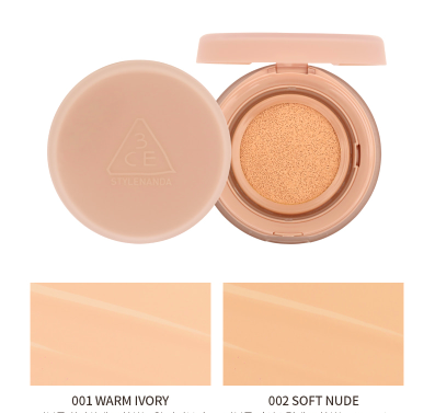 Phấn Nước 3CE Glow + Soft Matte Fit Cushion (Kèm 1 Lõi)