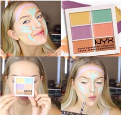 Bảng Che Khuyết Điểm Triệt Sắc 6 Ô NYX Color Correcting Concealer