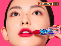 [3CE X TOILETPAPER] Son 3ce Soft Matte Lipstick - Sensual Breezea , Azure Pink , Cold Space (Phiên Bản Giới Hạn)