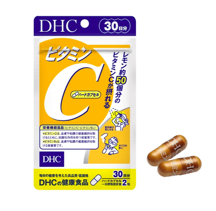 TPCN - Viên Uống Trắng Da Ngừa Thâm Bổ Sung Vitamin C DHC Vitamin C Hard Capsule