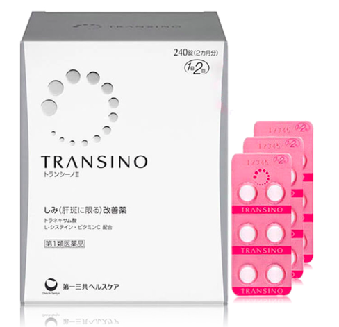 Viên Uống Trị Nám Transino Whitening 240 Viên