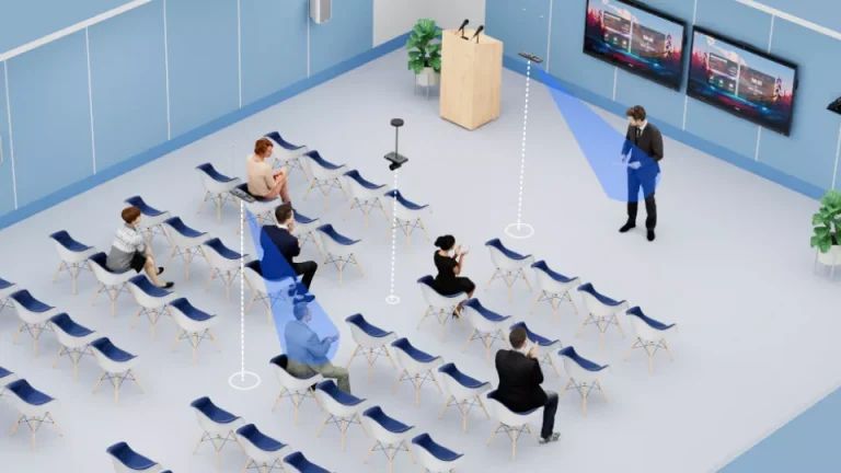 Micro hội nghị đa hướng treo trần Nearity A40