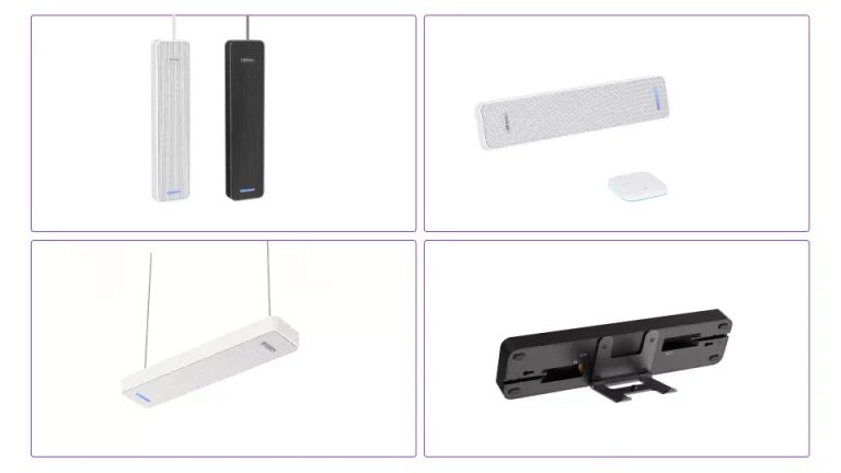 Micro hội nghị đa hướng treo trần Nearity A40