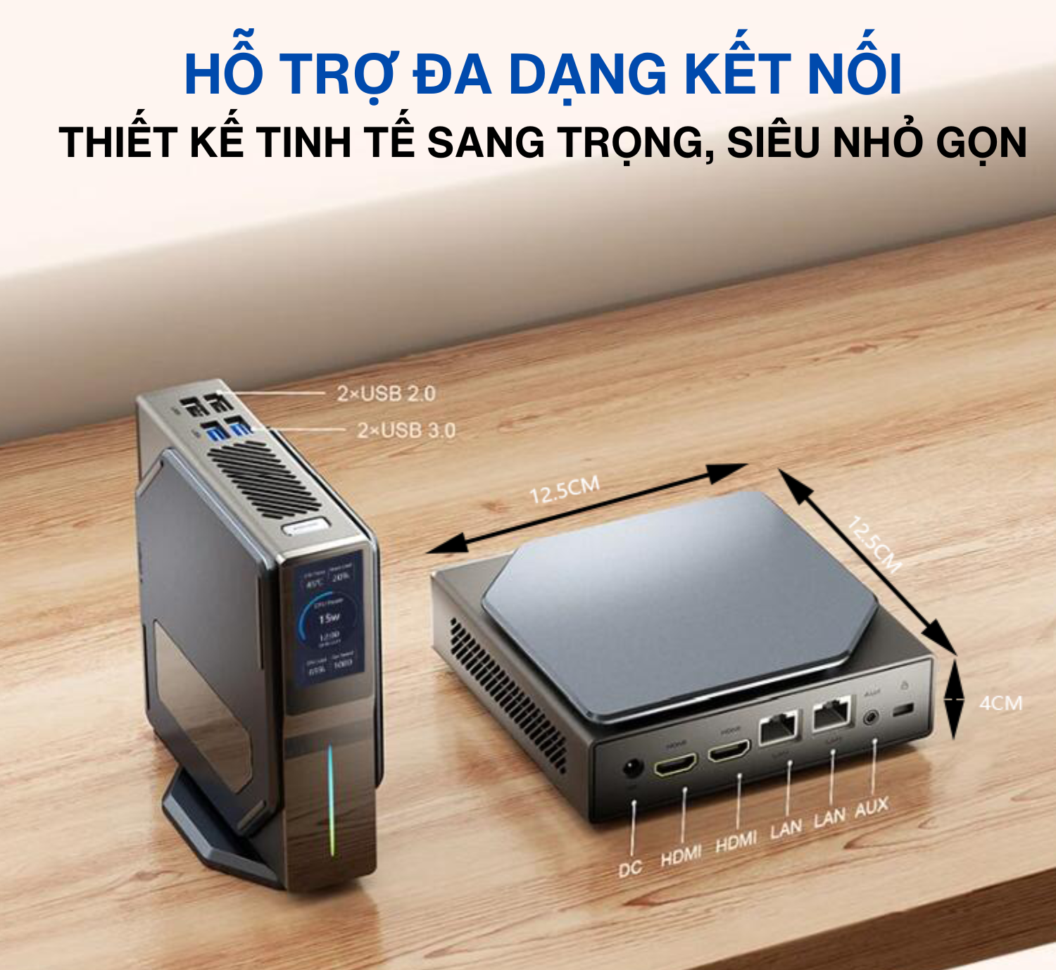 Máy tính để bàn mini – Máy chủ Server – Mini PC – Intel NUC JK01