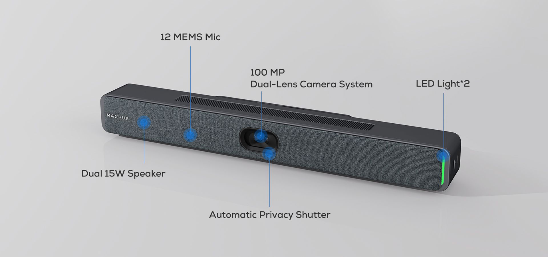 MAXHUB XBar U50 – Biến mọi không gian thành phòng họp thông minh