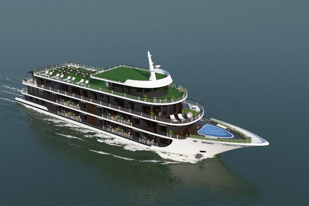 DU THUYỀN DORIS CRUISE 5 SAO TRÊN VỊNH LAN HẠ