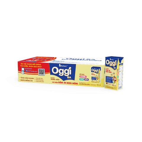 Sữa uống dinh dưỡng Oggi BA 110ml - Thùng 48 hộp