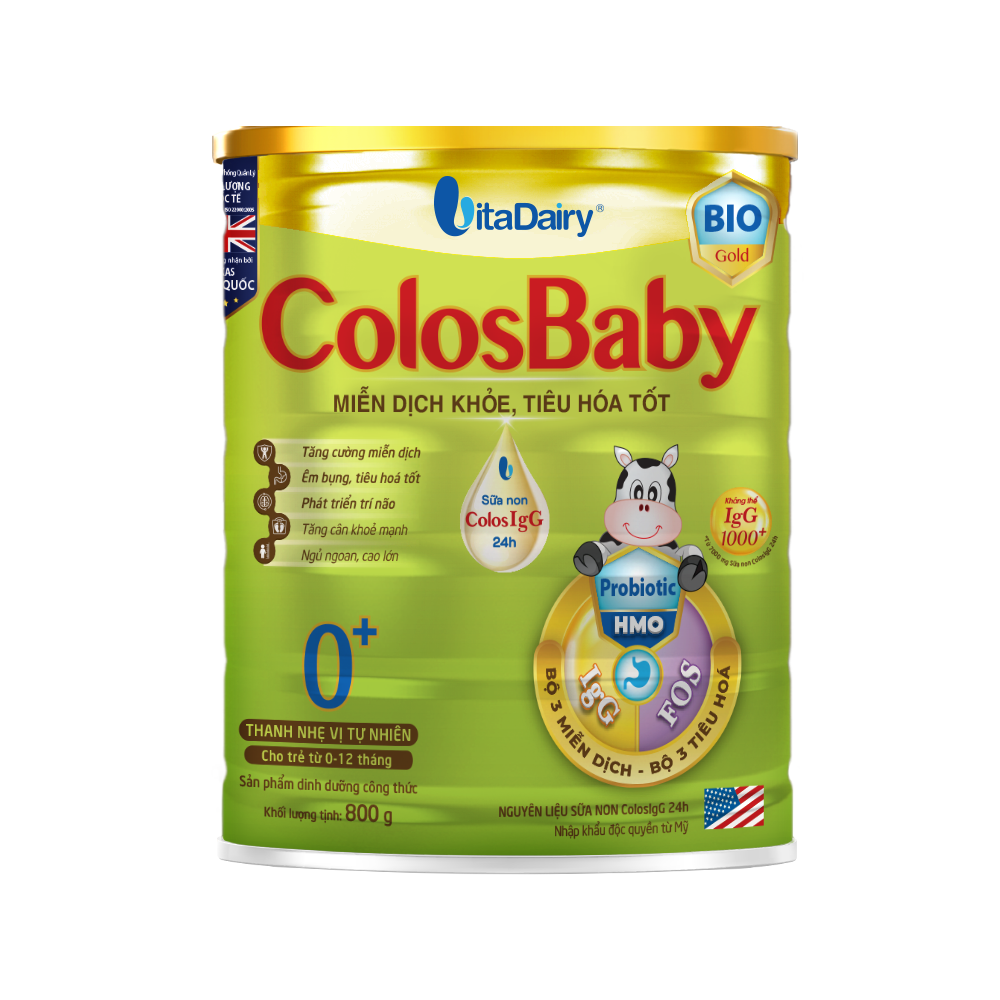  Sữa bột ColosBaby Bio Gold 0 + 800g 