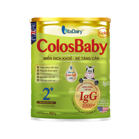 Sữa bột ColosBaby Gold 2+ 800g