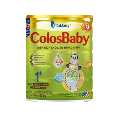 Sữa bột ColosBaby IQ Gold 1+ 800g