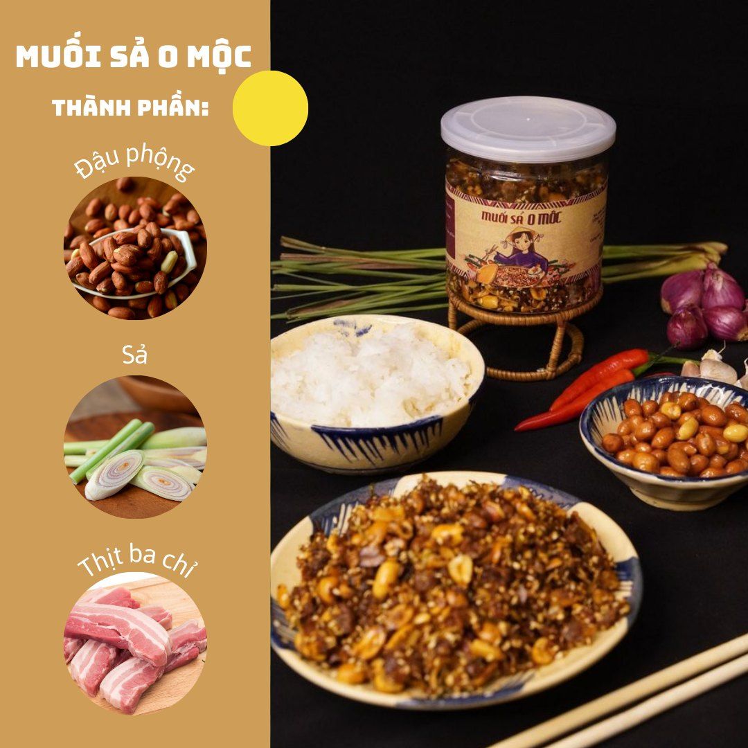 Muối Sả O Mộc