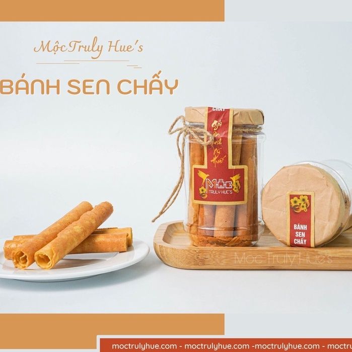  BÁNH SEN CHẤY CUỘN LÒ THAN HOA  [DỄ VỠ]- [VSATTP] 