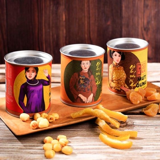 HẠT SEN SẤY ĂN LIỀN HỘP NÓN