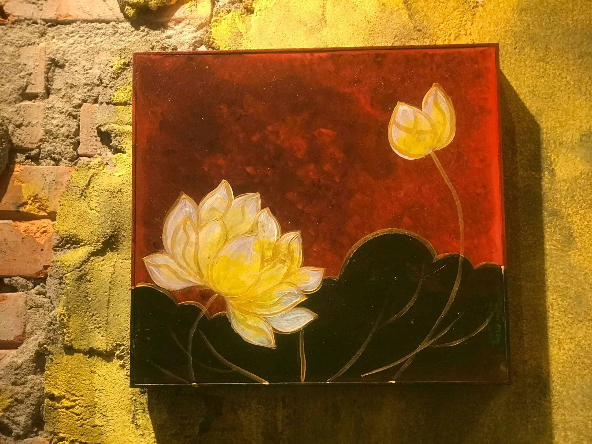 Nắp hộp quà vẽ tay - Mộc Truly Hue's