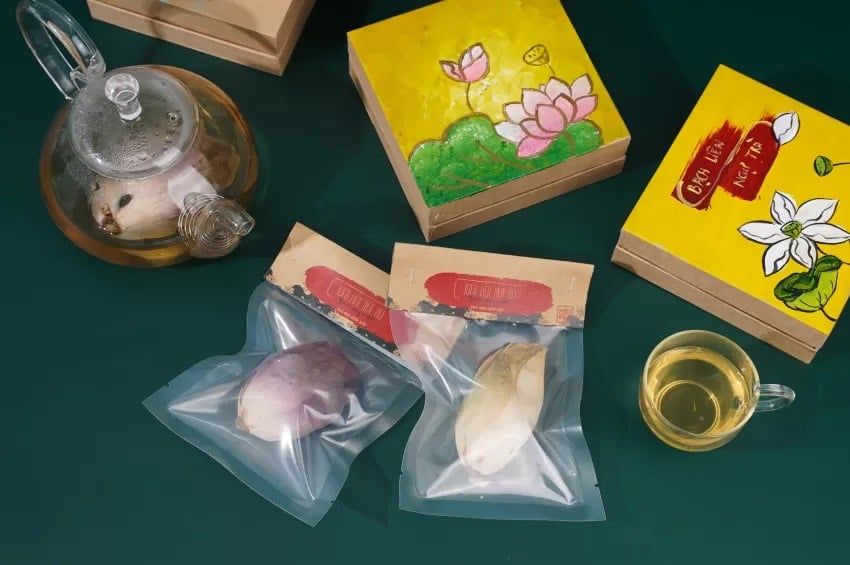 TRÀ SEN ƯỚP XỔI SẤY THĂNG HOA