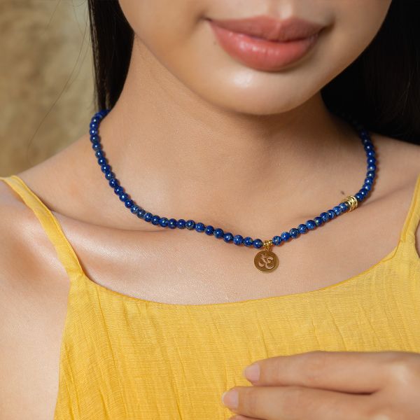  Dây chuyền nữ Lapis Lazuli: Biểu trưng cao quý - Mã DCNU27 