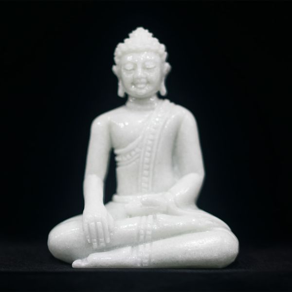  Tượng Phật cẩm thạch trắng 
