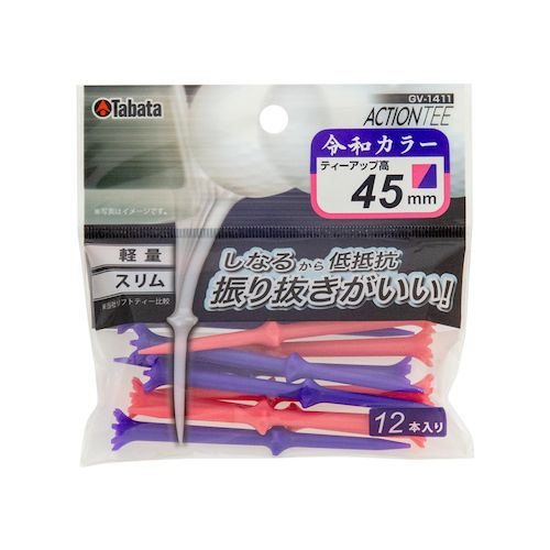 Tee nhựa Tabata Action 45 GV1411 PWBL45