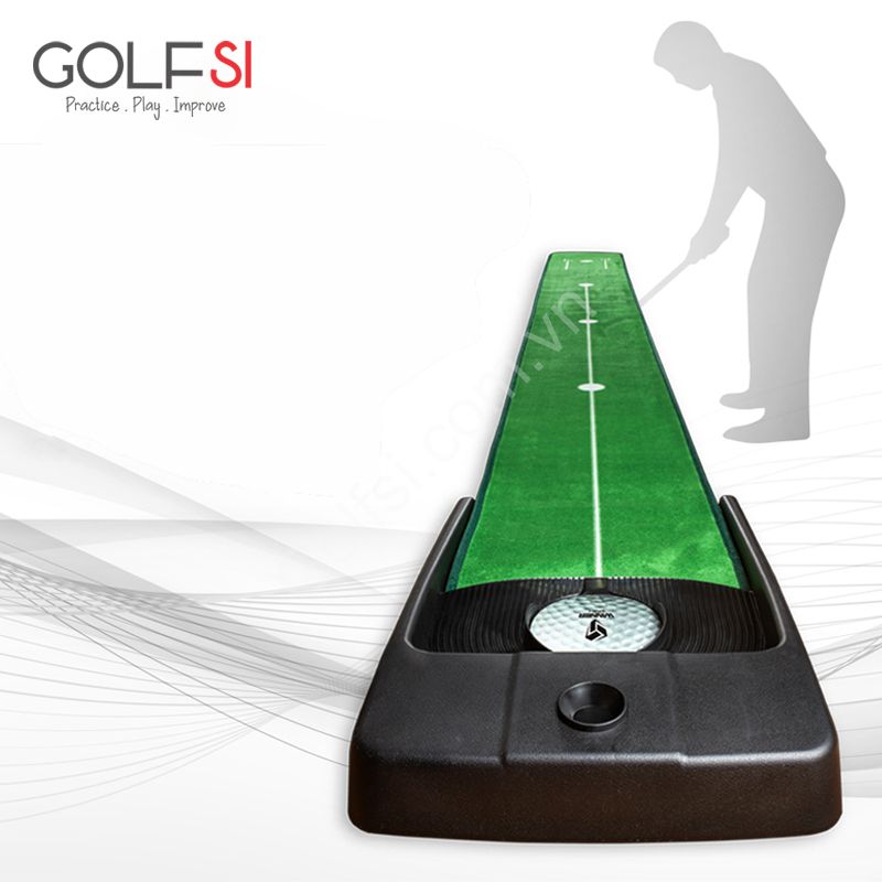 Thảm tập Golf nhả bóng tự động Miracle 580