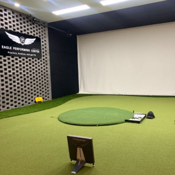 Thảm Swing tròn cắm Tee thật D2m