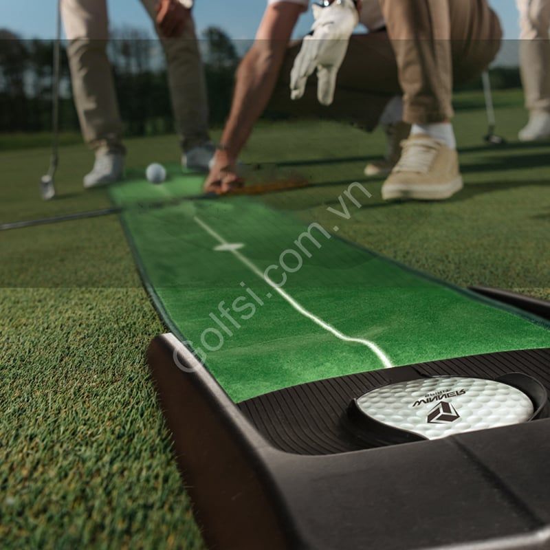 Thảm tập Golf nhả bóng tự động Miracle 580