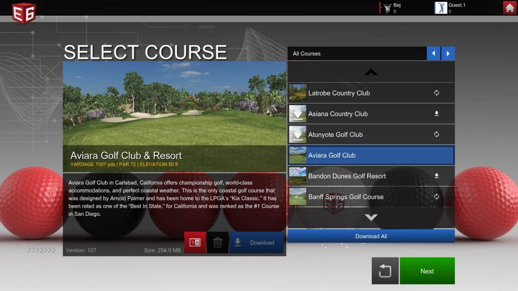 Phần mềm golf E6 CONNECT