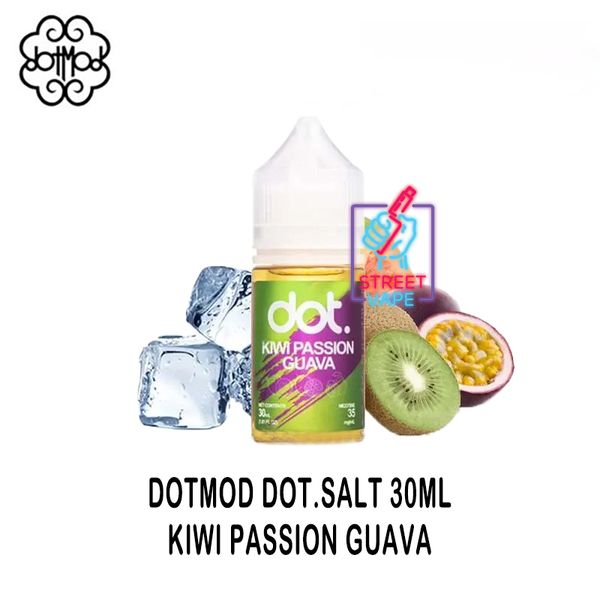 Tinh Dầu Dot Salt Kiwi Passion Guava - Kiwi Chanh Dây Ổi