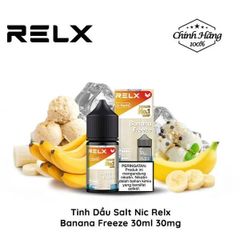 Tinh Dầu Relx Salt Banana Freeze - Kem Chuối